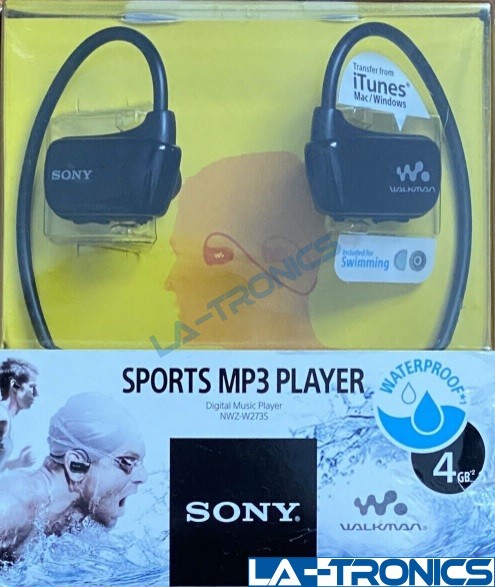 Sony Walkman 4GB NWZ-W273 Wireless Water Resistant Sports MP3 Media Player