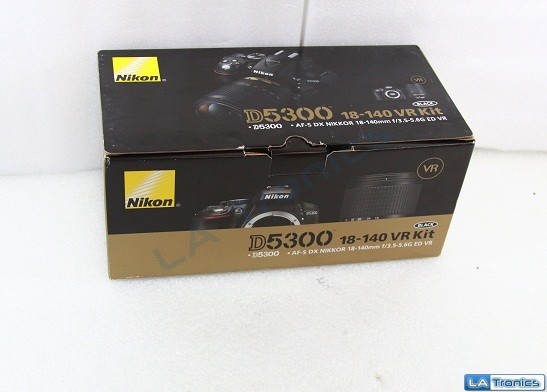 New Nikon D5300 24.2MP Digital SLR Camera AF-S DX Nikkor 18-140mm VR Lens Kit