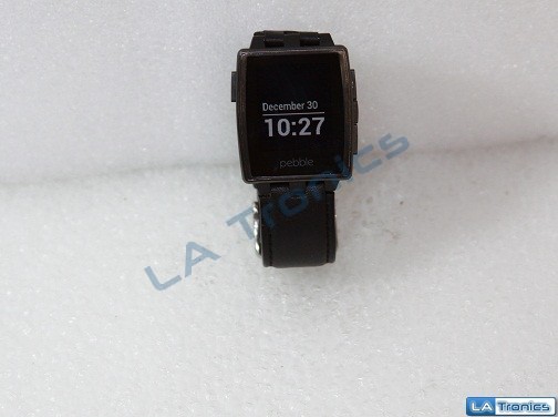Pebble Steel 401BLR SmartWatch For IPhone/Android Devices - Black