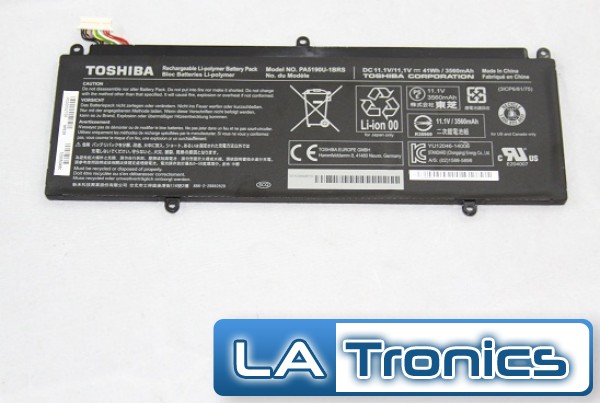 Genuine Toshiba Satellite P35W 11.1V 41Wh 3560mAh Battery P000602700 Tested