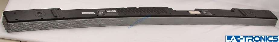 LG Electronics Curved Soundbar LAS855M - Silver - Sound Bar Only