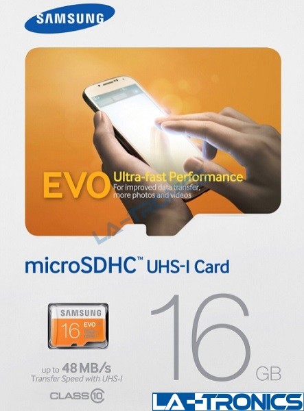 New Samsung Evo 16GB MB-MP16D Micro SDHC Class 10 48MB/S Micro SD Card