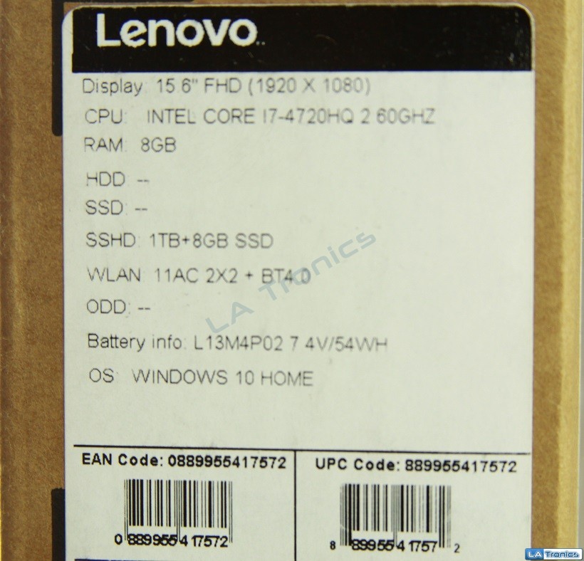 Lenovo Y50-70 15.6
