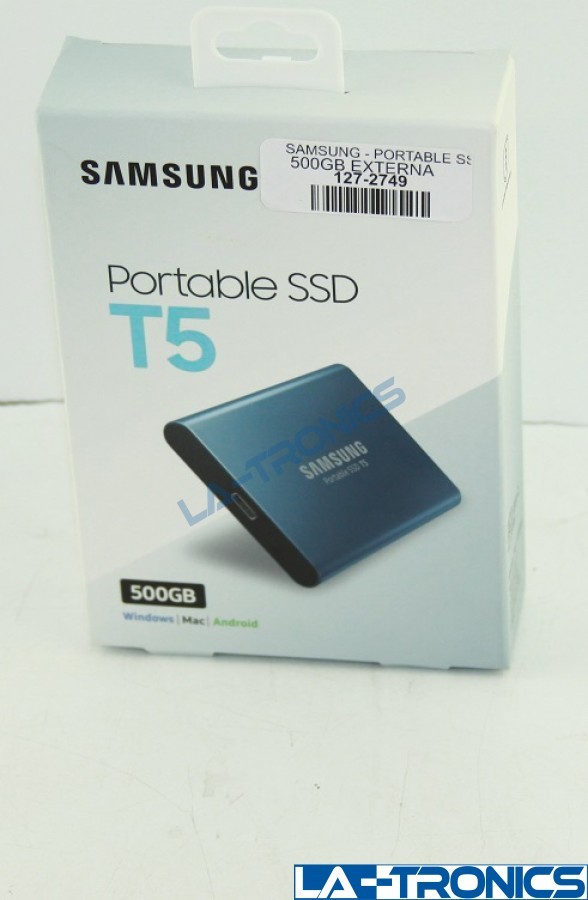 New Samsung T5 External Portable SSD 500GB Blue USB 3.1 MU-PA500B