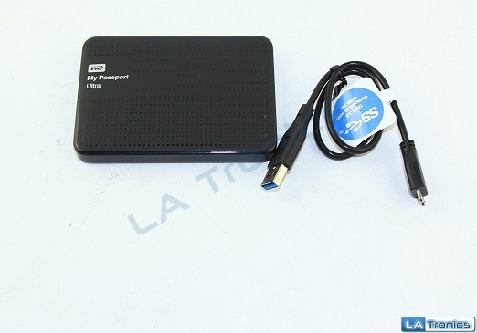 WD My Passport Ultra, USB External Hard Drive, WDBPGC5000ABK-04