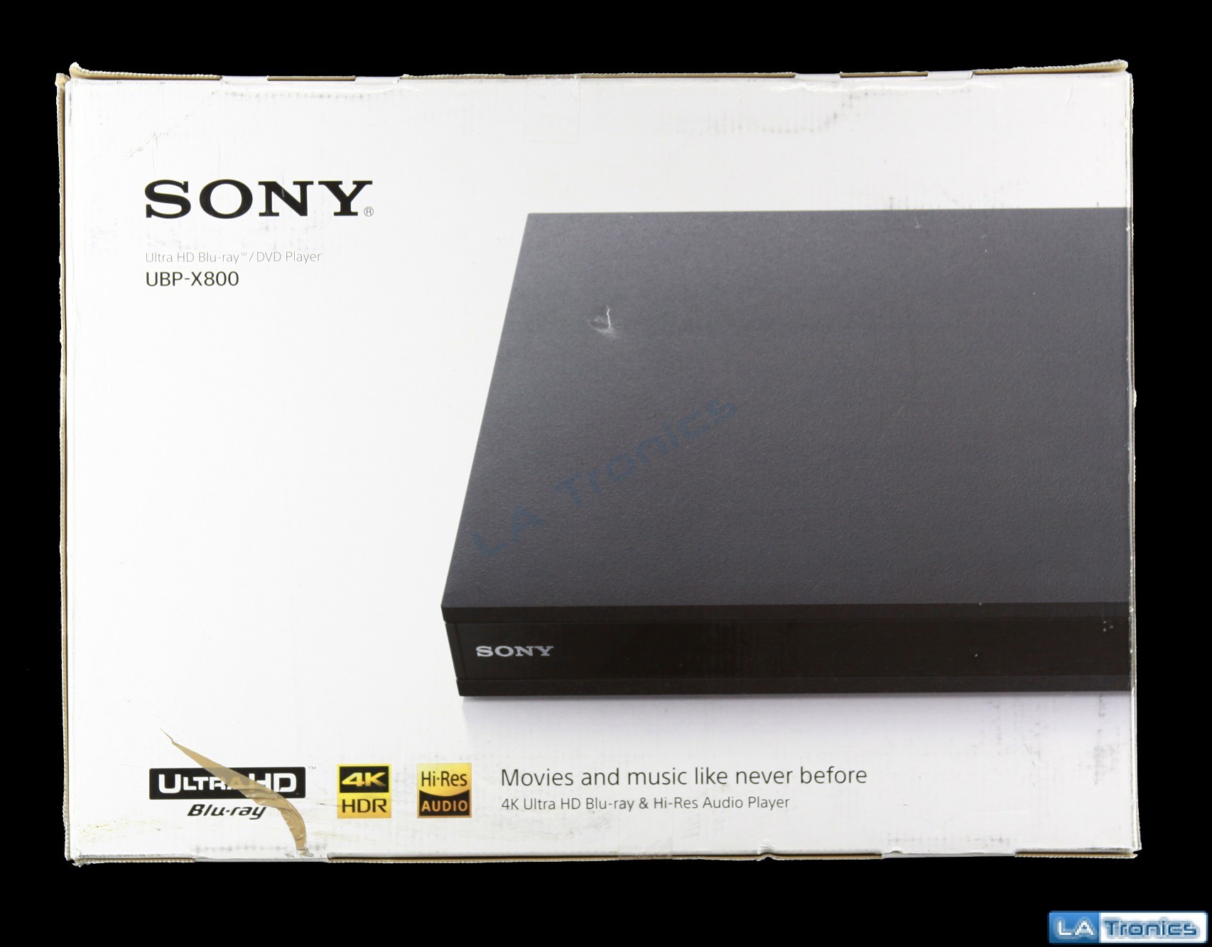 Sony UBP-X800 4K Ultra HD Blu-ray DVD Player Bluetooth Wi-Fi