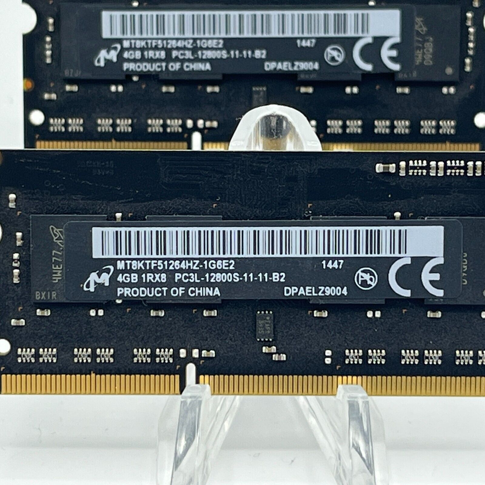 Micron Apple 8GB 2x 4GB PC3L-12800S DDR3 SODIMM Laptop RAM MT8KTF51264HZ-1G6E2