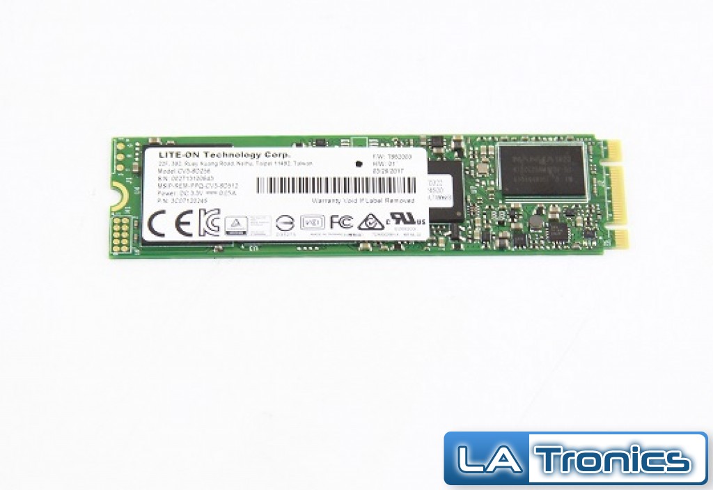 Lite-On 256GB M.2 SSD Solid State Drive LGT-256MG SSD0E97903 Tested