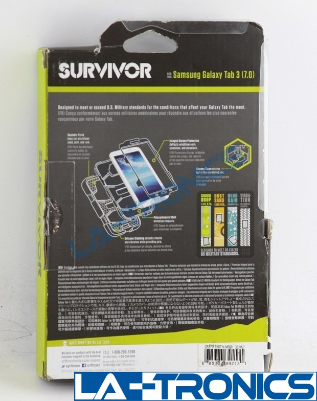 Griffin Survivor Case For Samsung Galaxy Tab 3 7
