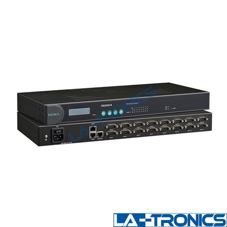 Moxa CN2650I-16 Dual-LAN Terminal Server With 16 RS-232/422/485 Ports