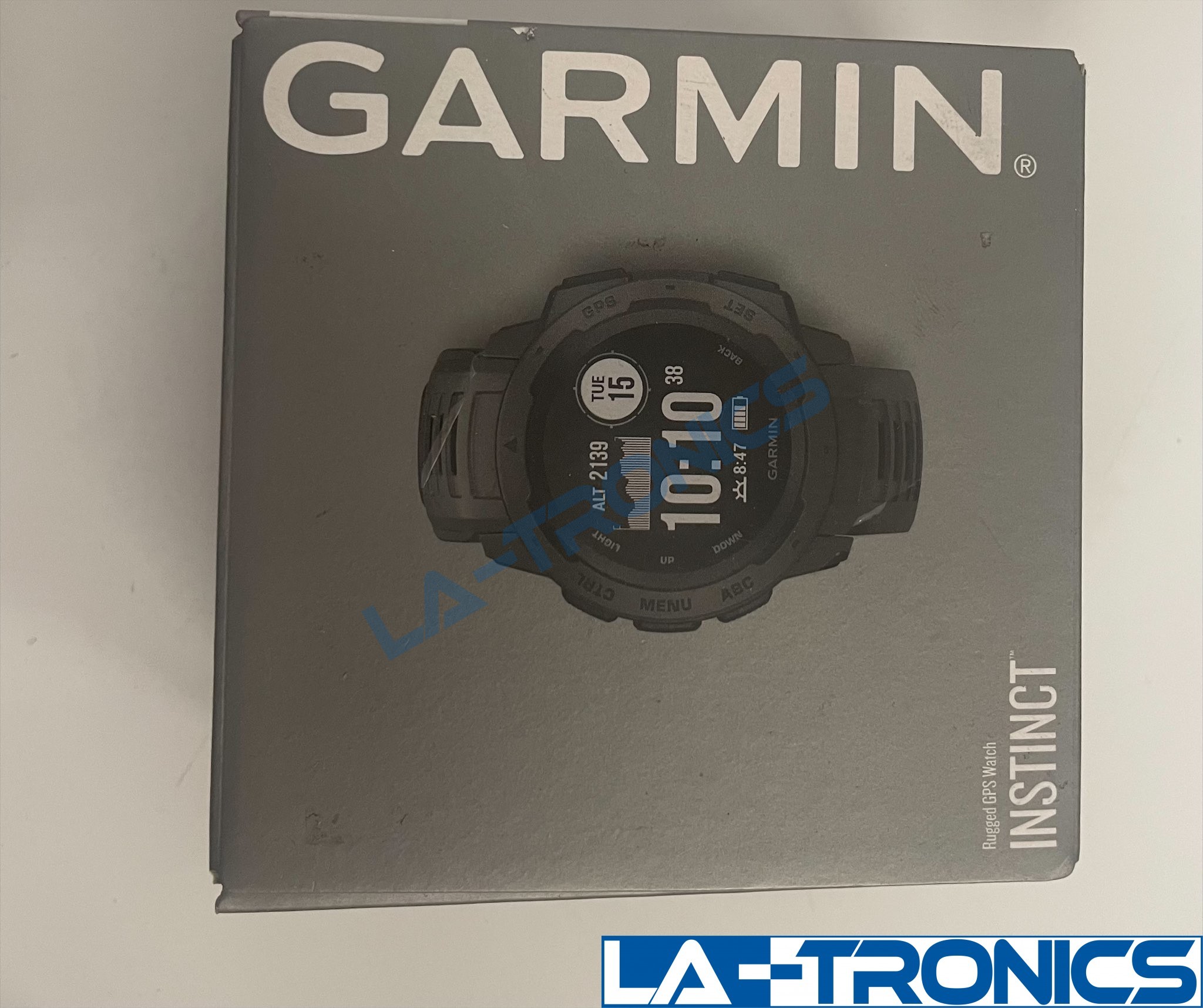 Garmin Instinct 45mm Graphite Rugged Outdoor GPS Smart Watch - 0100206400
