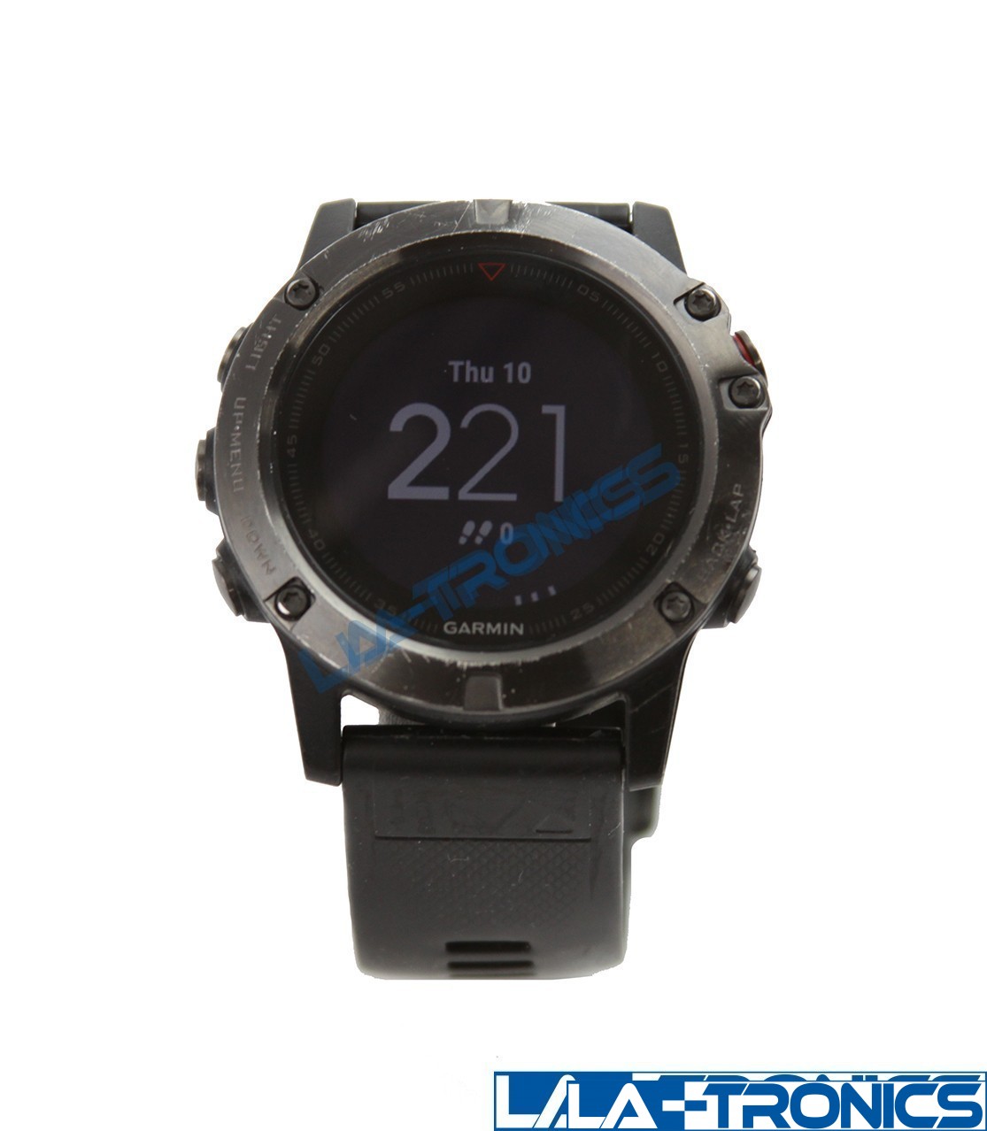 Garmin Fenix 5X Premium Rugged Multisport GPS Smartwatch Slate Gray/Black Band
