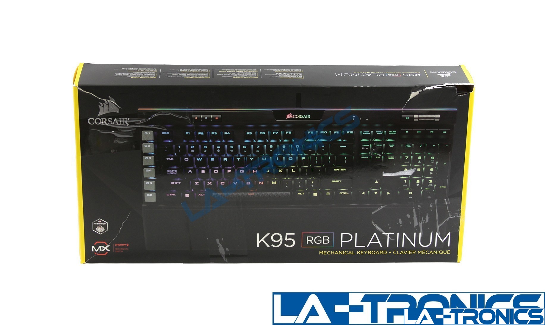 Corsair K95 RGB Platinum Mechanical Gaming Keyboard Black - CH-9127114-NA