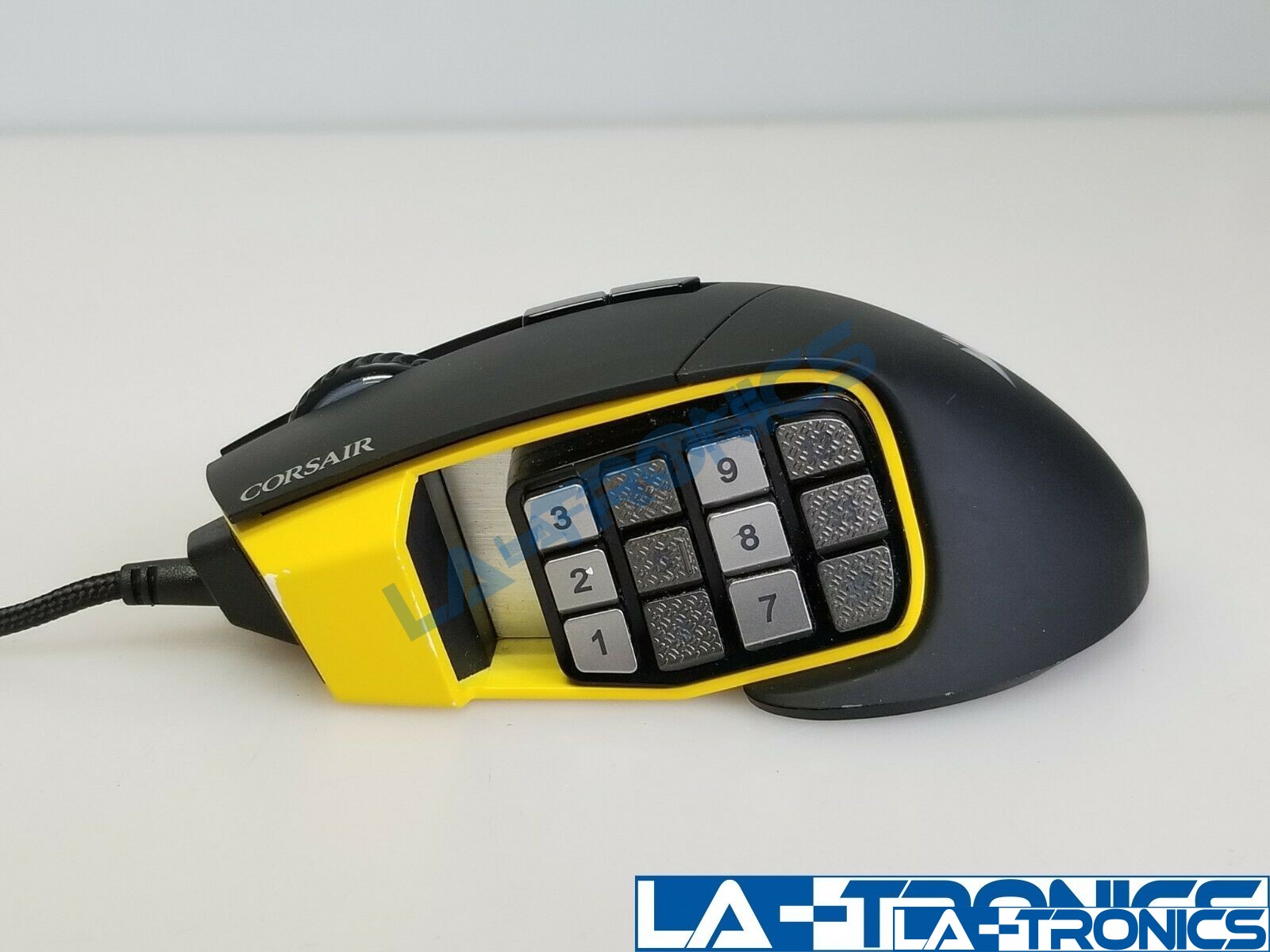 CORSAIR CH-9304011 Scimitar Pro RGB Wired Optical MOBA/MMO Gaming Mouse