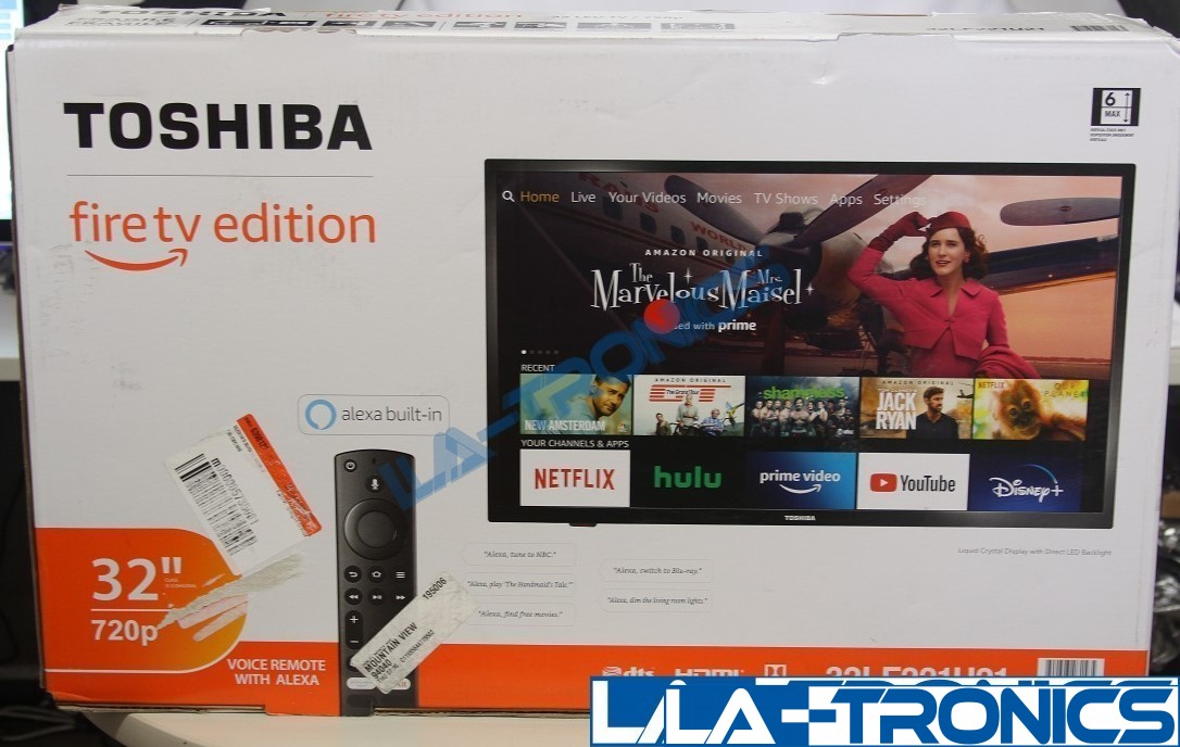 Toshiba 32LF221U19 32 inch 720p HD Smart LED TV Fire TV Edition for sale  online