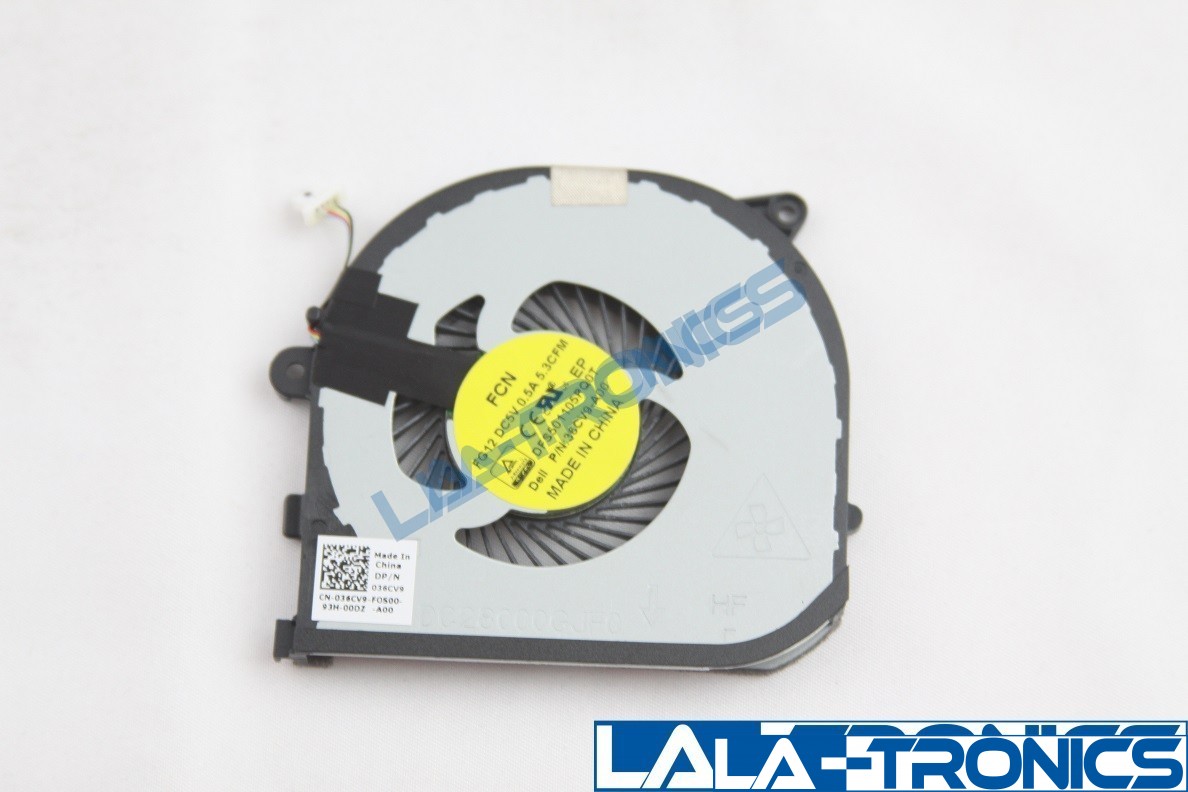 NEW Dell XPS 15 9550 Precision 5510 Right ONLY CPU Cooling Fan 36CV9 036CV9