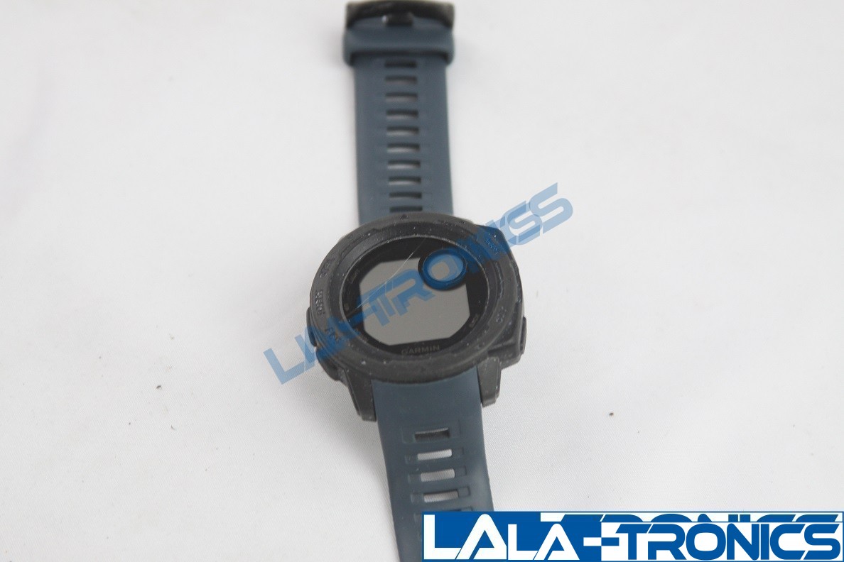 Garmin - Instinct Smartwatch Fiber-Reinforced Polymer Graphite Silicone Band