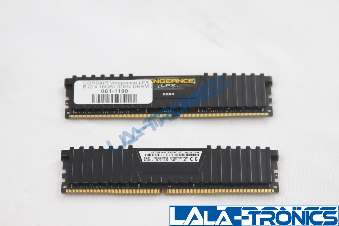 CORSAIR Vengeance LPX 32GB 2 Of 16GB 2666MHz DDR4 DRAM CMK32GX4M2A2666C16