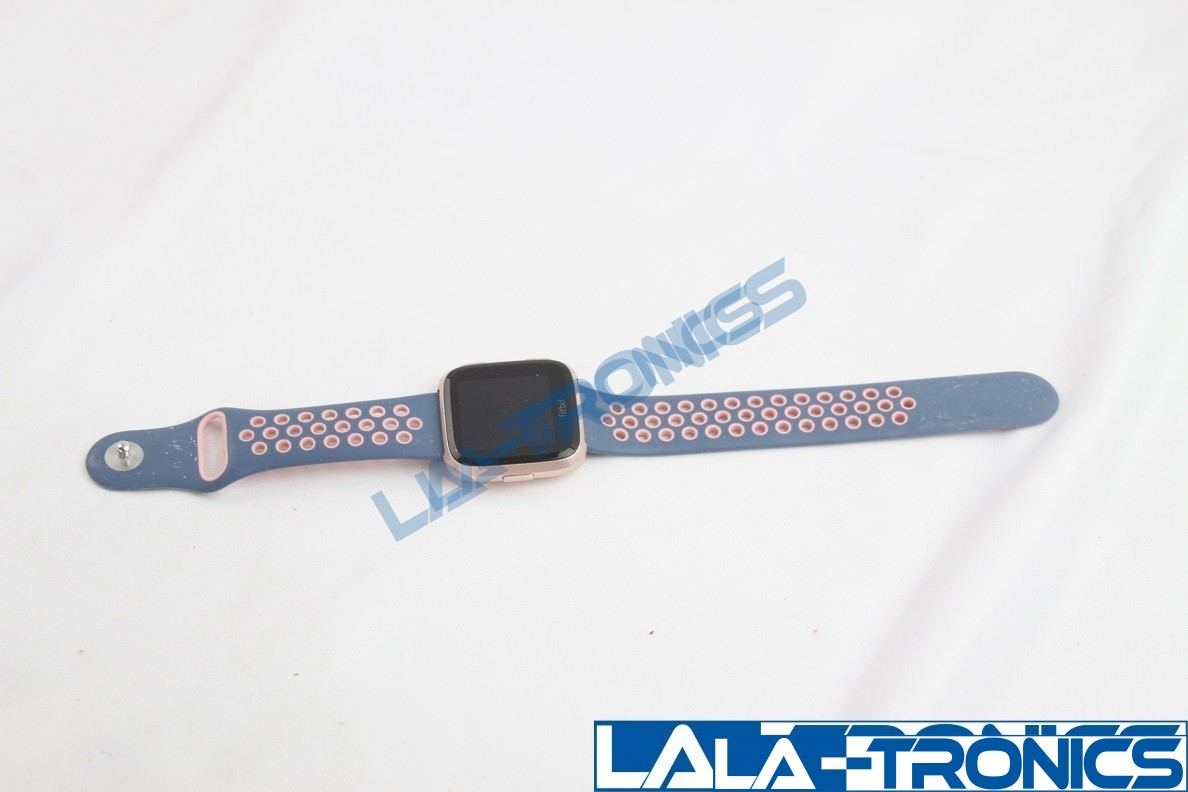 Fitbit Versa Special Edition Watch Rose Gold With Lavender/Pink Bands FB505RGLV