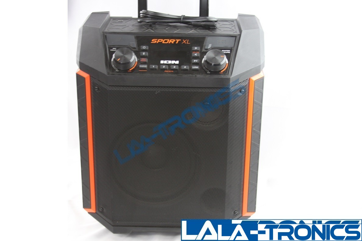 ION Audio Sport XL Tailgate Portable PA Bluetooth Speaker IPA103A