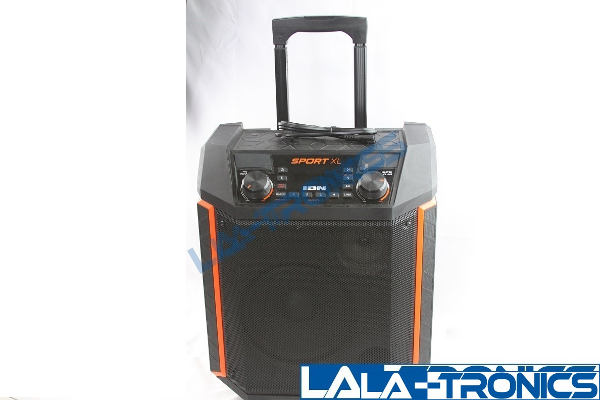 ION Audio Sport XL Tailgate Portable PA Bluetooth Speaker IPA103A