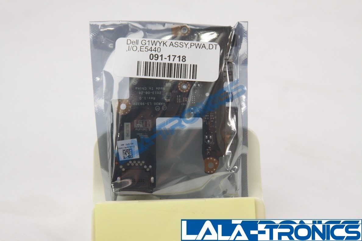 Dell Latitude E5440 Audio VGA Ethernet USB Board G1WYK 0G1WYK LS-9832P