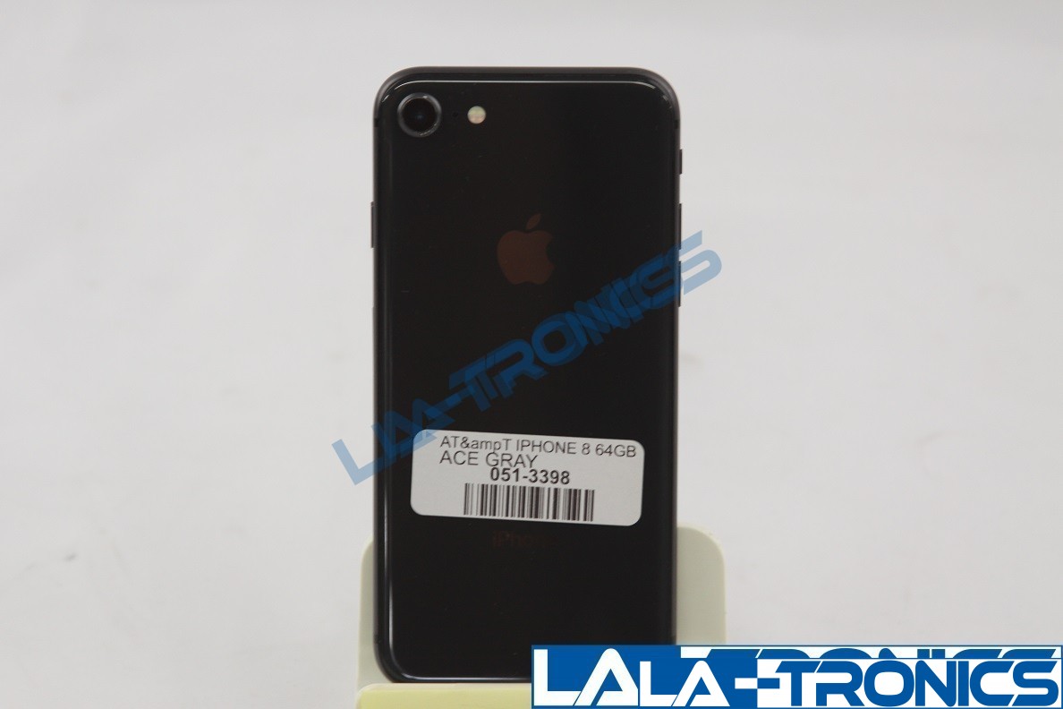 Apple IPhone 8 64GB AT&T Smartphone Black - MQ6K2LL/A
