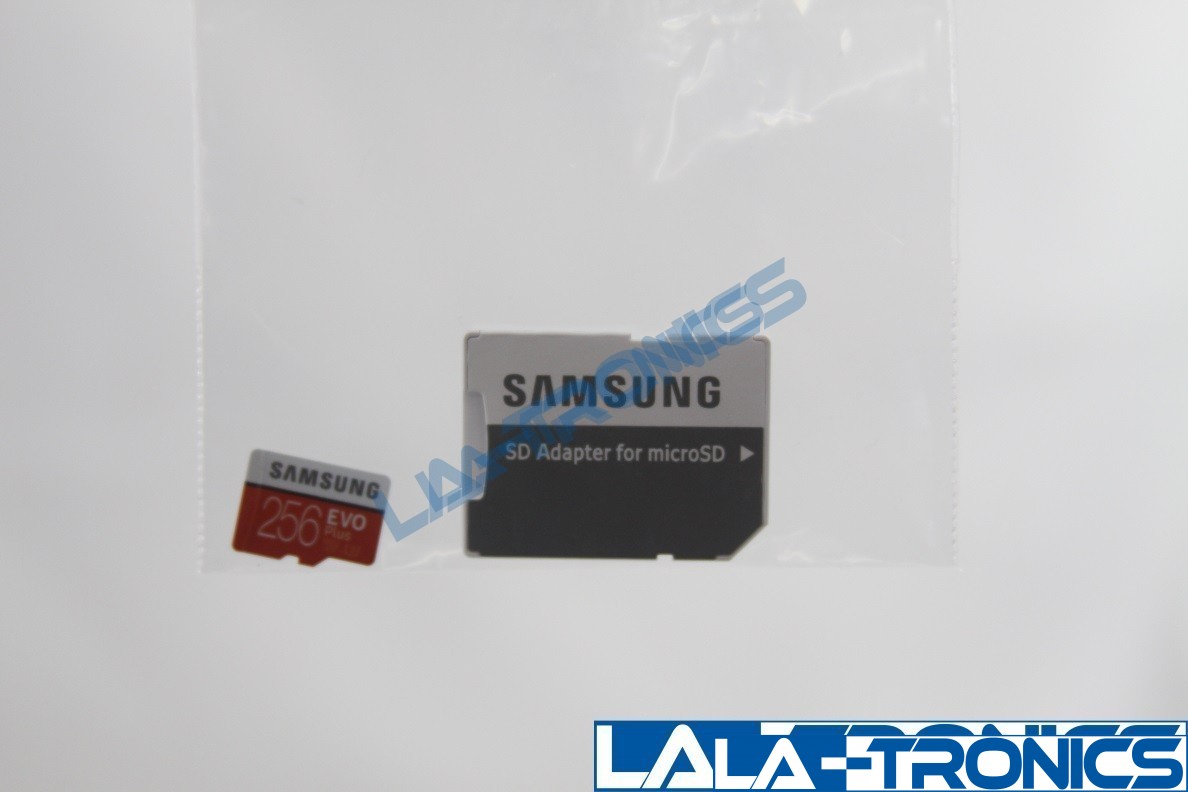Samsung EVO PLUS 256GB 4K HD MicroSDXC Memory Card