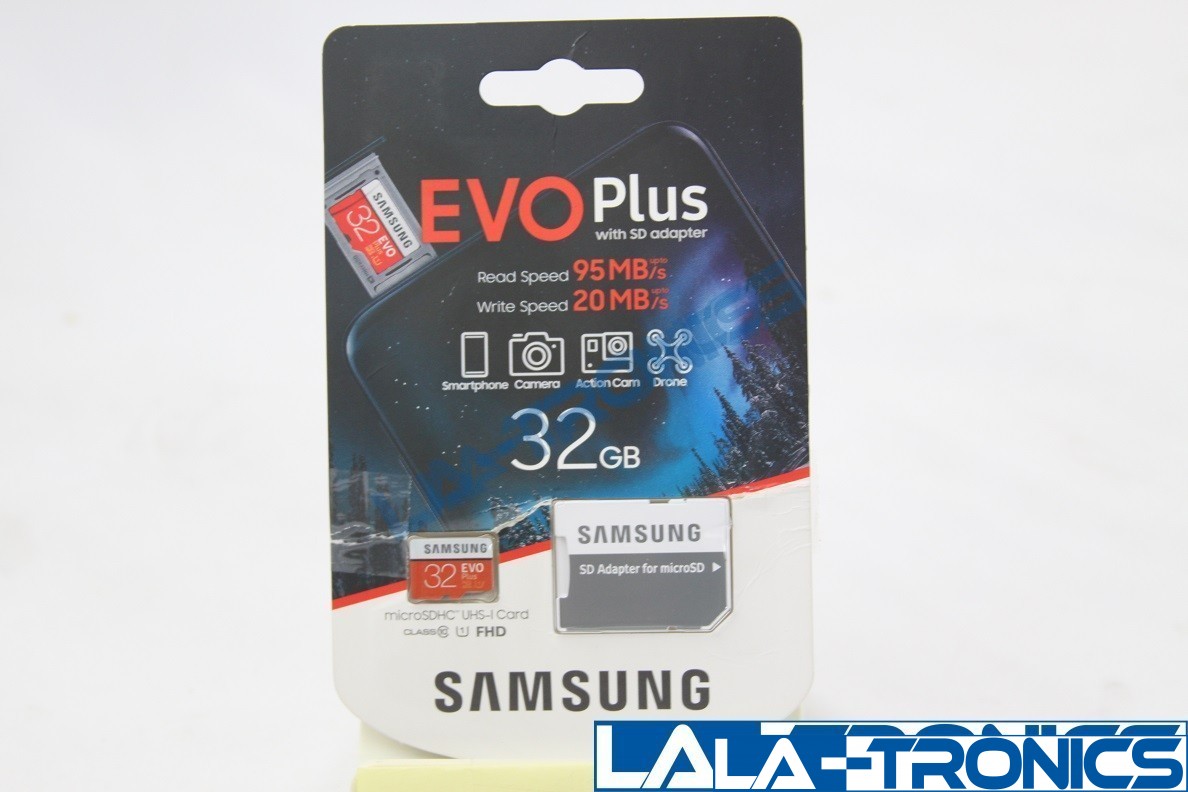 Samsung EVO Micro SD Memory Card 32GB For Smartphones Tablets Cameras