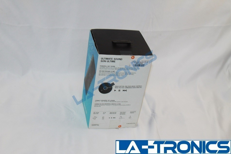Ultimate Ears MEGABOOM 3 Portable Waterproof Bluetooth Speaker Black S-00171