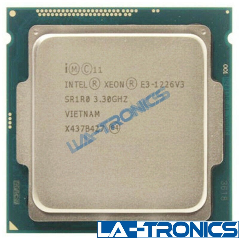 New Intel SR1R0 Xeon E3-1226 V3 CPU Quad Core 3.30Ghz 8MB LGA1150 Processor