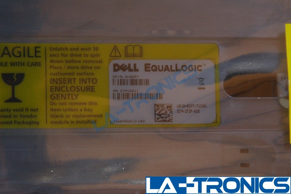 New Dell EqualLogic 500GB 7.2K SATA 3.5