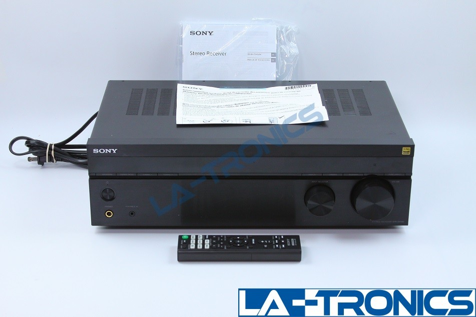 Sony STR-DH190 100W 2Ch. Hi-Res Audio Bluetooth Home Theater Receiver No Antenna