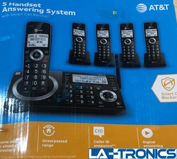 AT&T CLP99587 DECT 6.0 Expandable Cordless Phone System