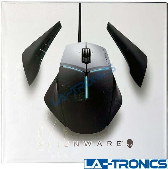 Alienware Elite Wired Gaming Mouse RGB Lighting  Black/Silver AW958 7XGRK