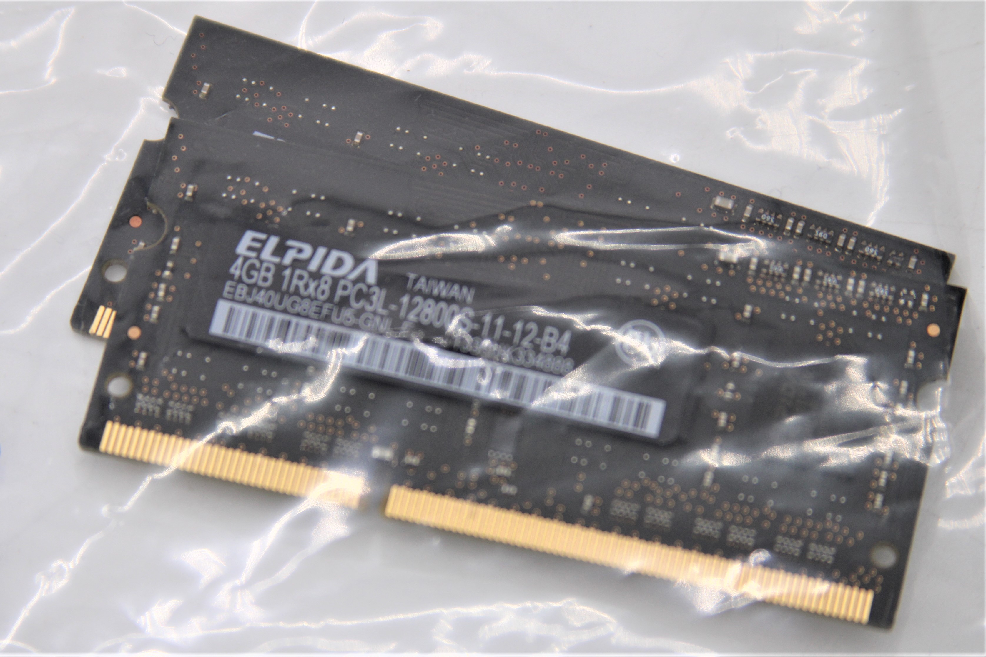 Elpida 2X4GB 1Rx8 SODIMM Laptop Mac Memory Ram 1600Mhz PC3L-12800S