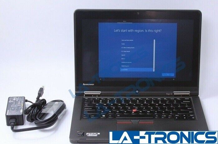 Lenovo ThinkPad Yoga 20C0 Touch Screen Intel Core I5 4GB RAM 500GB HDD