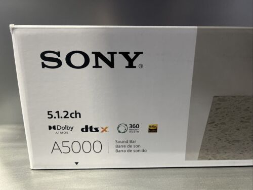 Sony HT-A5000 450W 5.1.2 Channel Dolby Atmos Soundbar | Impressive Sound Field