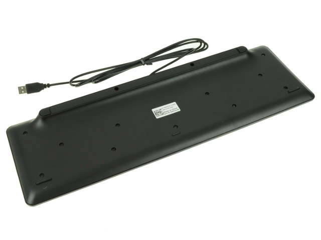 New Dell Wired USB Quiet Keyboard Slim Keys Black XD31W 0XD31W CN-0XD31W-71581