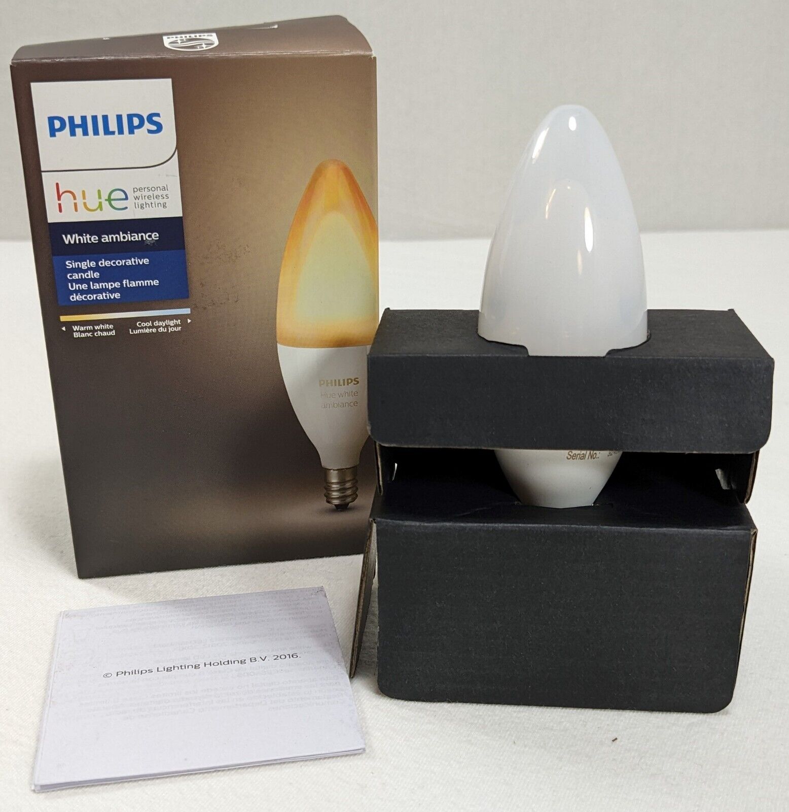 Philip Hue White Ambiance E12 6W 450 Lumen Dimmable LED Single Decorative Candle