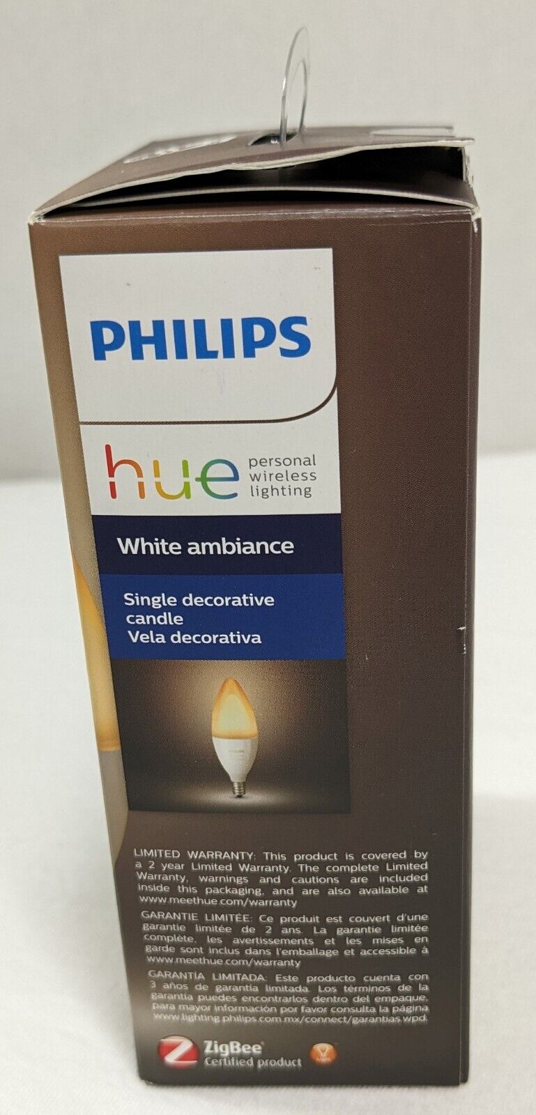 Philip Hue White Ambiance E12 6W 450 Lumen Dimmable LED Single Decorative Candle