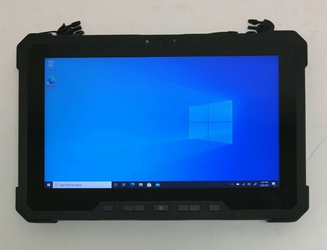 Dell Latitude 7202 Rugged Tablet M-5Y71 1.2GHz 8GB RAM 256GB SSD Windows 10 Pro