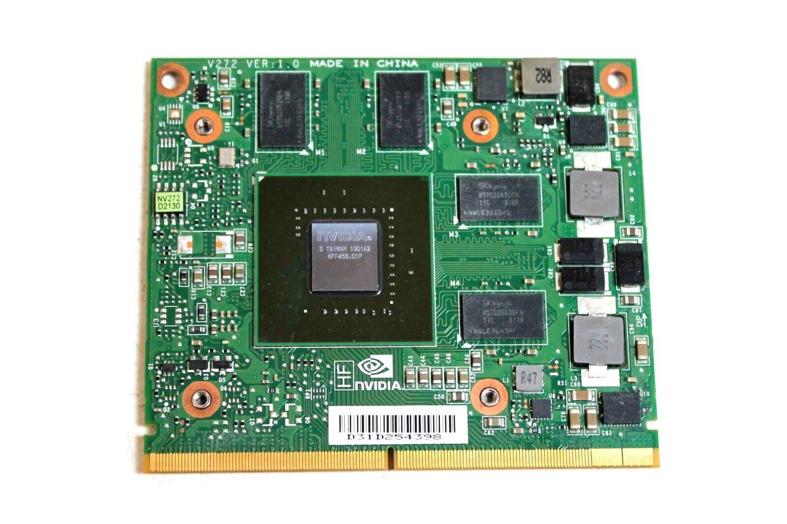 D30WG Dell Precision M4700 Nvidia Quadro K2000M 2GB DDR3 Video Graphics Card
