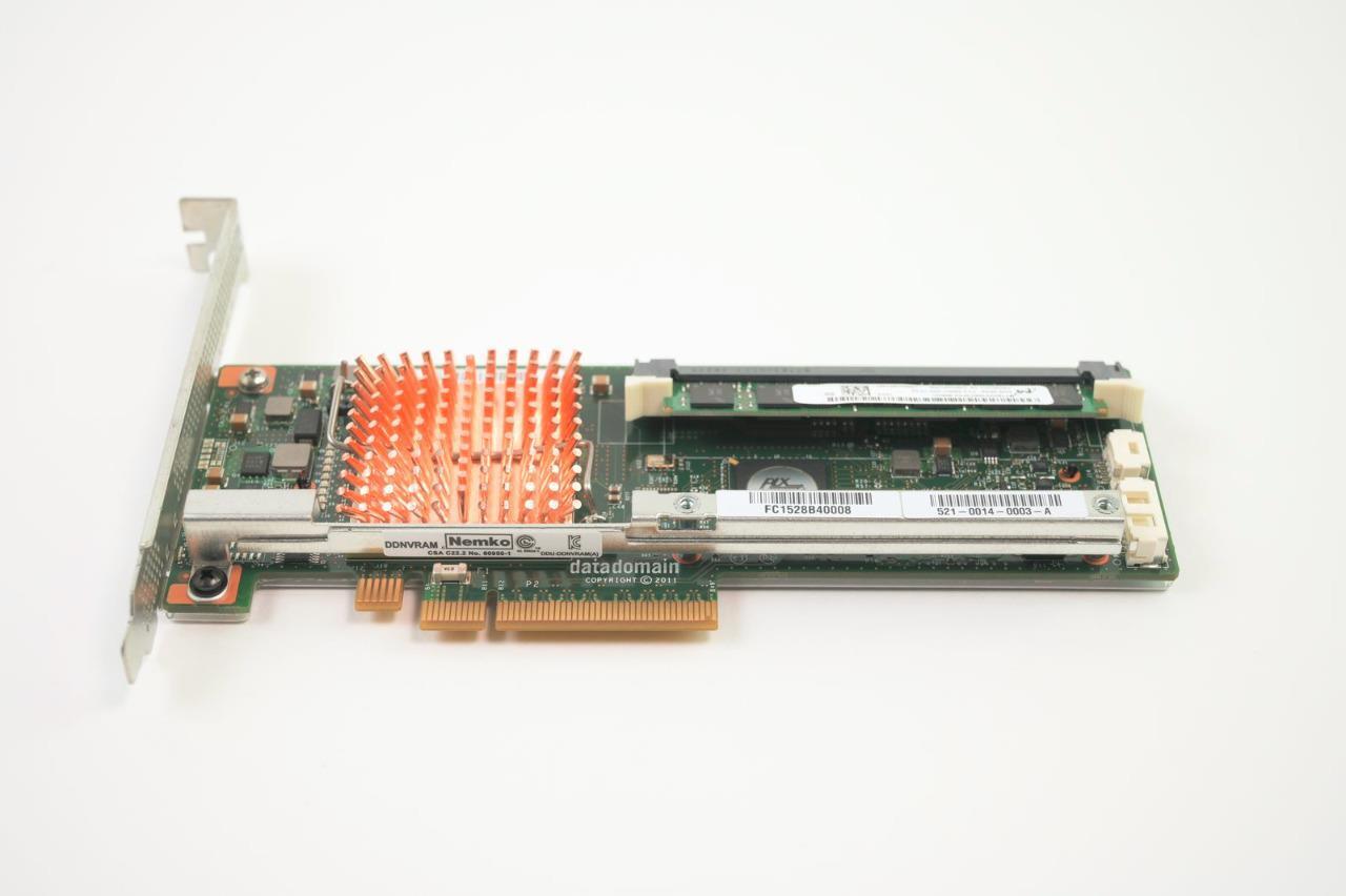 EMC Data Domain 2GB LP PCI-e NVRAM Card For DD160/DD620 X-NVRAM1GL1