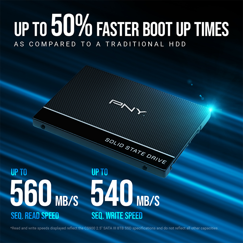 PNY CS900 SSD 250GB 2.5