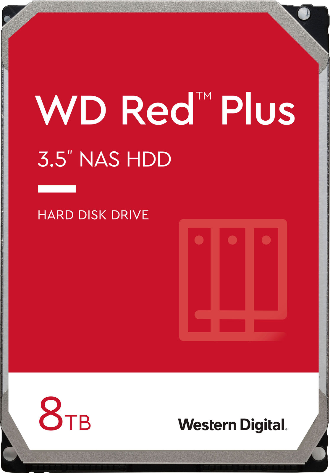 WD Red Plus 8TB Internal SATA NAS Hard Drive For Desktops