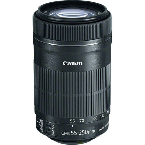 Canon EF-S 55-250mm F/4-5.6 IS STM Lens 8546B002