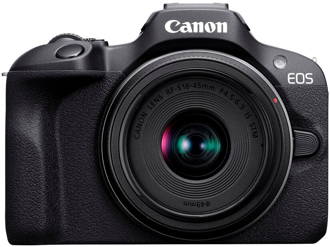 New Canon EOS R100 Mirrorless Camera With RF-S 18-45mm F/4.5-6.3 IS STM Lens Image 2