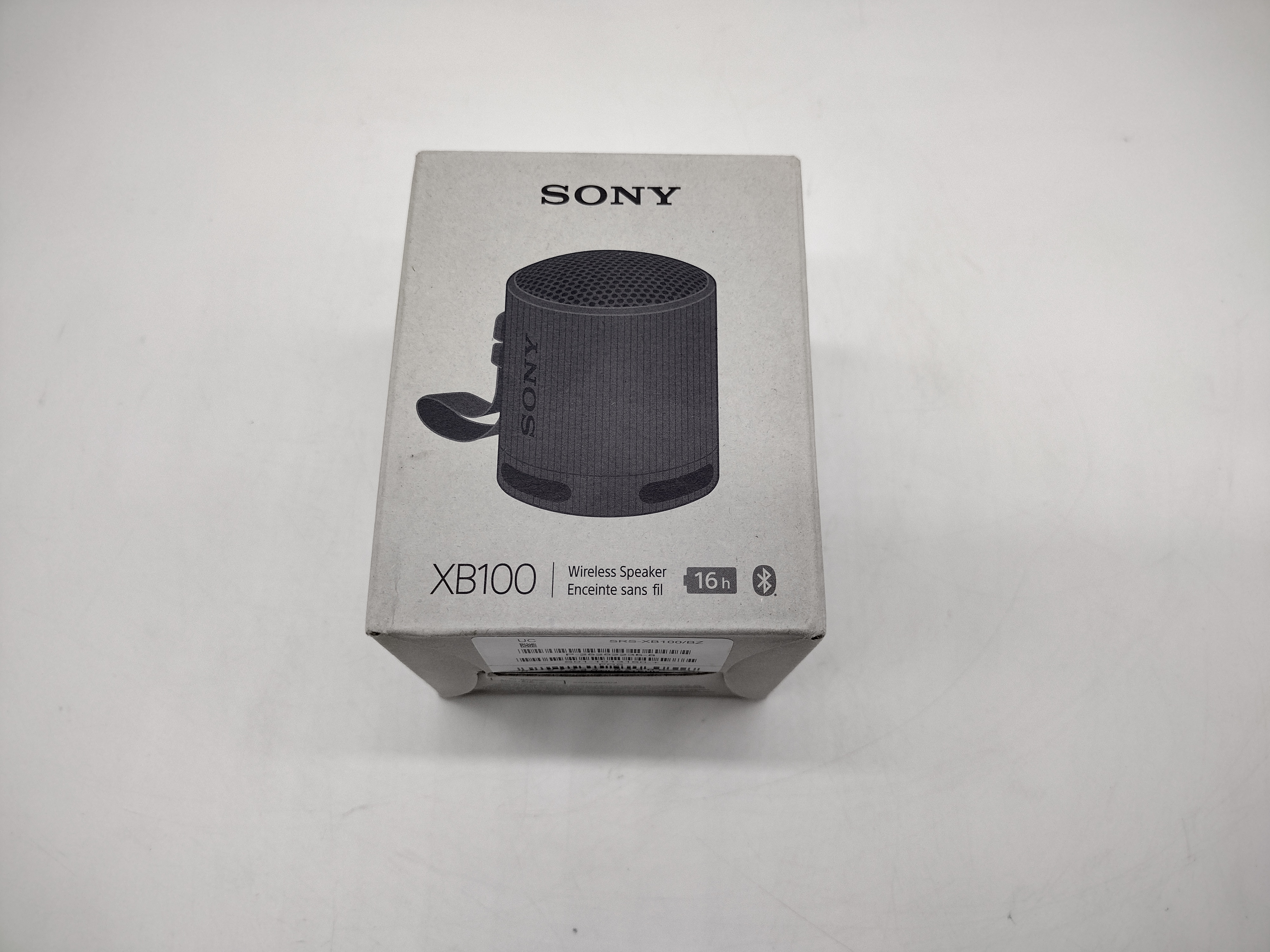 Sony SRSXB100B XB100 Portable-Bluetooth Speaker Dark Grey - SRSXB100/B