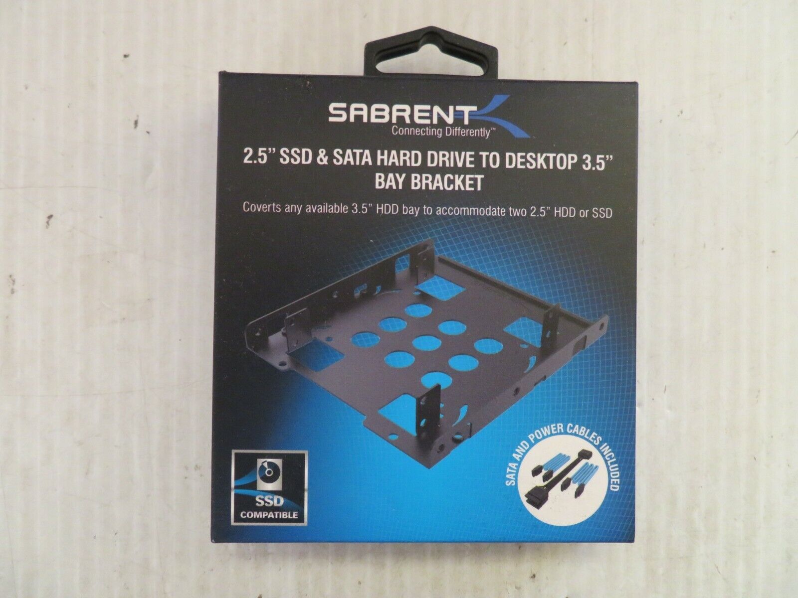 SABRENT 2.5" SSD & SATA HARD DRIVE TO DESKTOP 3.5" BAY BRACKET BK-HDDH